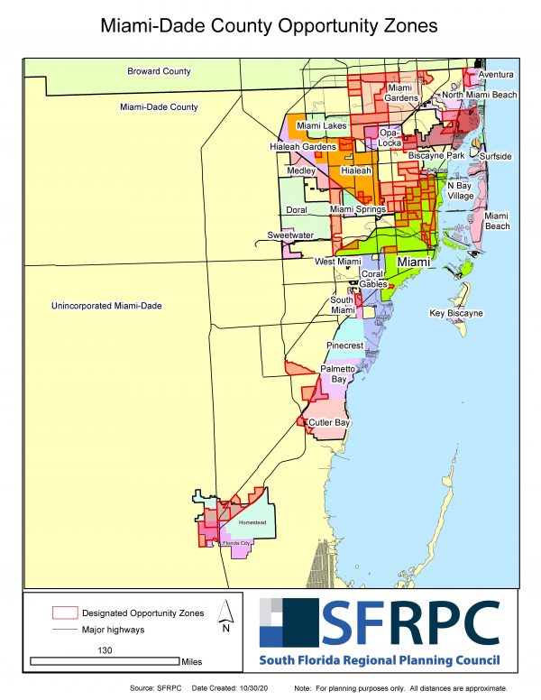 Miami Dade County Opportunity Zone 600x776 